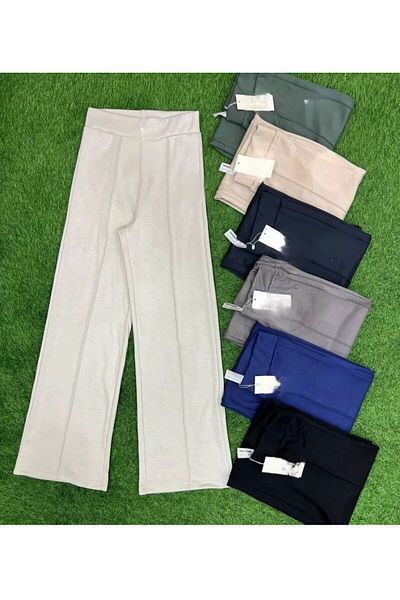 Butik İnci Wears Loose Cut Wide Leg Lycra Fabric Palozzo Pants