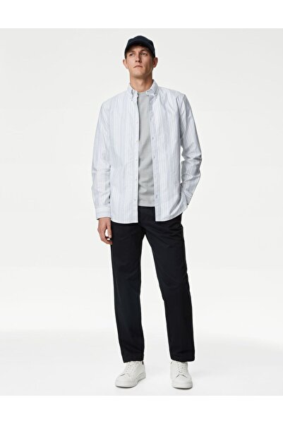 Marks & Spencer Regular Fit Uzun Kollu Oxford Gömlek