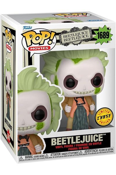 Funko Pop! Beetlejuice # 1689 Chase Figure