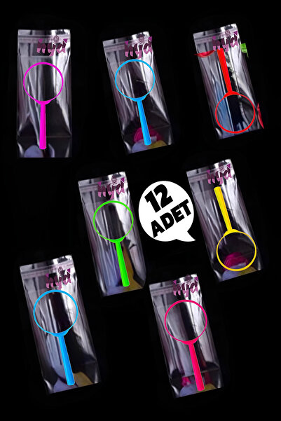 Hyd 12 Pcs Toy Plastic Magnifying Glasses Gift with Clear Bag Preschool Birthday Karne Gift