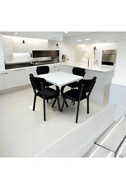 ROYALİSA TABLE CHAİR ROYALİSA ELMA KARE MUTFAK MASASI TAKIMI