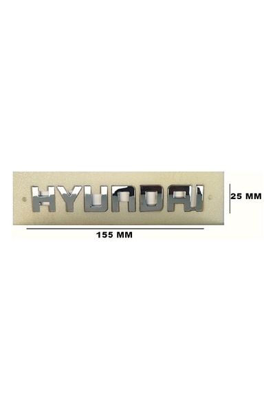 Kks ЗАДНА БУКВА HYUNDAI (2.5X16CM) АКЦЕНТ 00-06/TUCSON-СИНЬО-ELANTRA YM 86310-2B500
