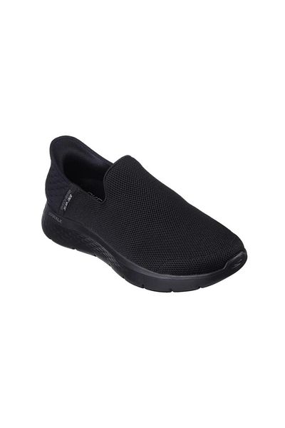 SKECHERS Schwarze Herren-Wanderschuhe Go Walk Flex - Slip-Ins 216491 Bbk