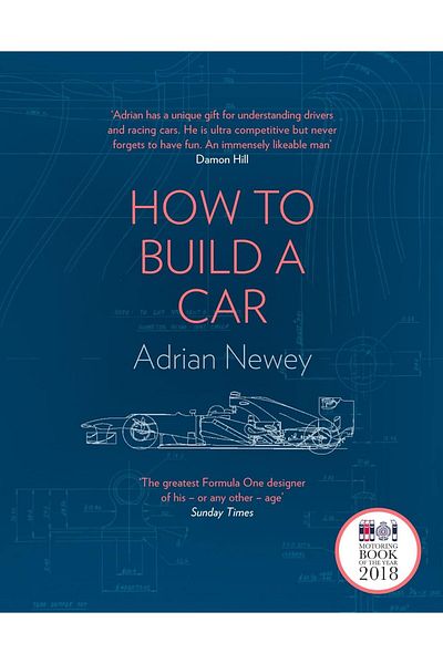 Harper Collins Adrian Newey's "How to Build a Car" - Formula One Designer's Autobiography