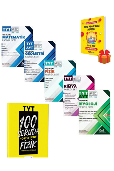 Çap Yayınları Çap Tyt Matematik Geometri Fizik Kimya Biyoloji Video Anlatımlı...