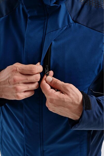 Exuma 2011172 Erkek Petrol Mavisi Kayak Montu