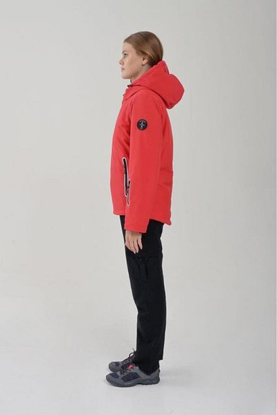 Exuma 2421001 women's red ski jacket