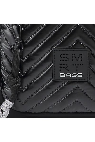 SMART BAGS Shiny Fabric Small Size Women's Backpack with Straps 3247