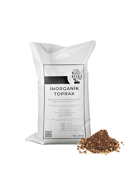 SEIKA Yarı Inorganik Toprak Karışımı Bonsai, Sukulent, Kaktüs Tk02 (10 LİTRE)