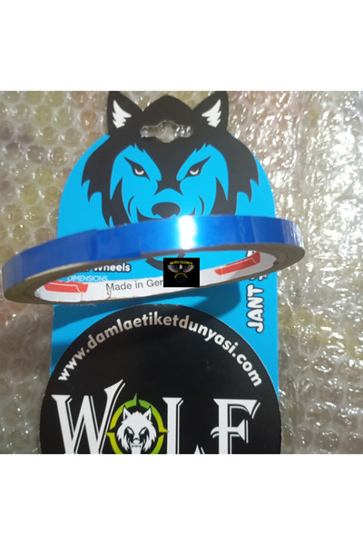 Wolf JANT ŞERİDİ FOSFORLU MAVİ [7mm * 7mt]