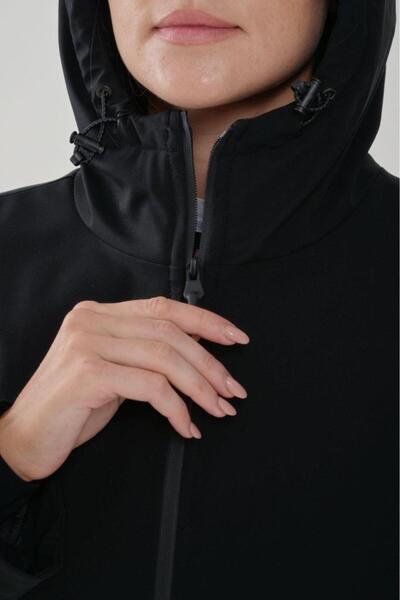 Exuma 2421001 Kadın Siyah Kayak Montu