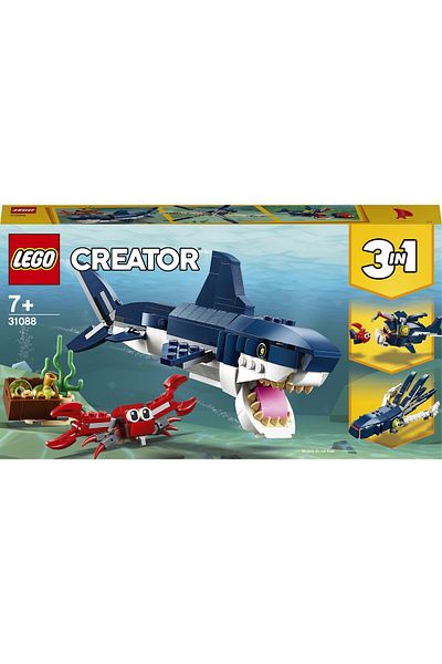 LEGO Deep Sea Creatures Toy Construction Set - 1 Piece 31088 Model (230 Pieces)