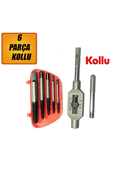 NUBLADO Klavuz Pafta Takımı 5 'li Seti Hainz Köln Ahşap Metal Yüzey Vida İç D...