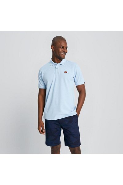 Ellesse Μπλουζάκι Polo Neck Blue Ανδρικό Em132