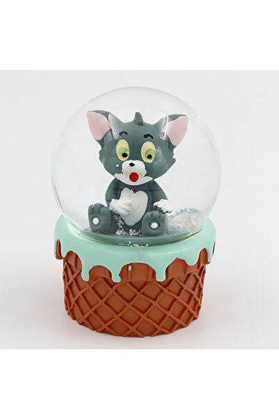 Tom Işıklı Kar Küresi 9 Cm Hediyelik 1