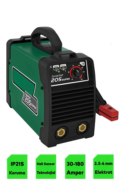 NUBLADO Kaynak İnverter Demir Metal Kaynak Makinesi 180 Amper 5.9 KW Makina A...