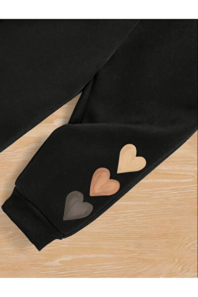 Hamham kids Girl's Heart Printed Bottom Top Suit