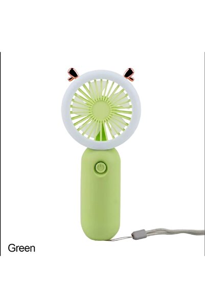 hediyeconcepti El Mini Fan USB Şarj Edilebilir Soğutma Fanları Sevimli Taşına...