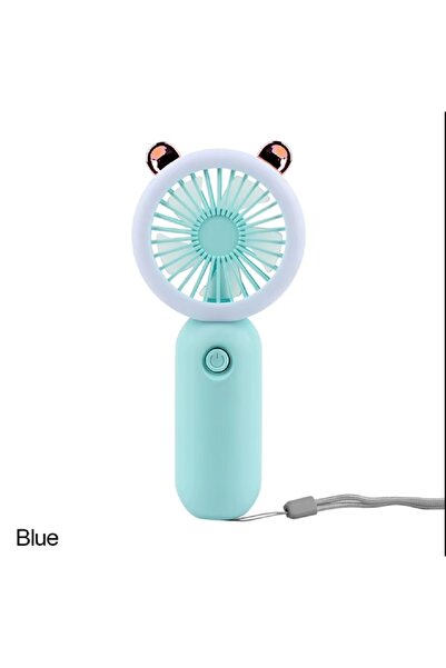 hediyeconcepti El Mini Fan USB Şarj Edilebilir Soğutma Fanları Sevimli Taşına...
