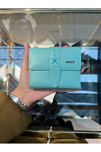 Deriza Grande 2633 Жіночий гаманець з натуральної шкіри, зелений