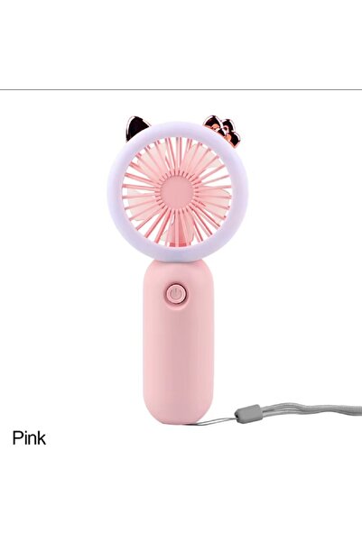 hediyeconcepti El Mini Fan USB Şarj Edilebilir Soğutma Fanları Sevimli Taşına...