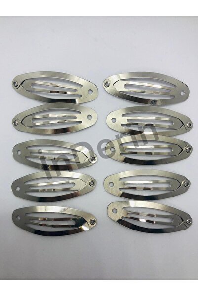 İnDerin Μεταλλική πόρπη με κουμπωτά (5cm) 10 τεμάχια