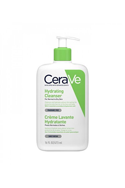 CeraVe Moisturizing Creamy Cleansing Wash for Normal to Dry Skin - 473 ml
