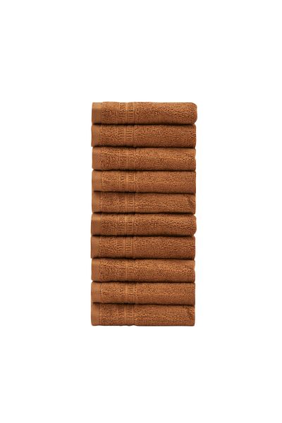 Homelover 10 Συσκευασία 100% οργανικό βαμβάκι 30x30cm Ultra Luxury Soft Πετσέτες Χεριών Μπάνιου - Πετσέτες κουζίνας υψηλής απορρόφησης