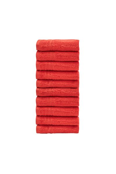 Homelover 10Pcs 100% Organic Cotton 30X30Cm Ultra Luxury Soft Bathroom Hand Towels - High Absorption Kitchen Towels