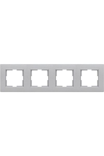 STOREMAX Jvnnshop Novella Silver Quadruple Frame 646268