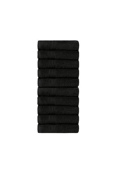 Homelover 10 Συσκευασία 100% οργανικό βαμβάκι 30x30cm Ultra Luxury Soft Πετσέτες Χεριών Μπάνιου - Πετσέτες κουζίνας υψηλής απορρόφησης