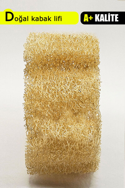 CNGZSHOP Doğal Kabak Lifi, Banyo, Duş, Hamam Kesesi - Dekoratif Hediyelik