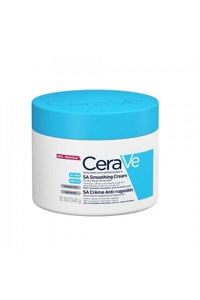 CeraVe كريم تنعيم البشرة الخشنة والجافة بحمض الساليسيليك 340 جرام