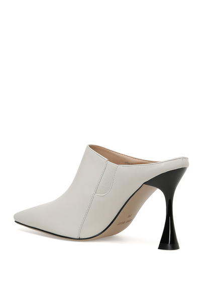 Nine West Reynac 2pr broken white women's heeled slippers