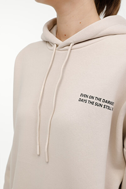 lumberjack WB MARCIA 17 3PR Bej Kadın Sweatshirt