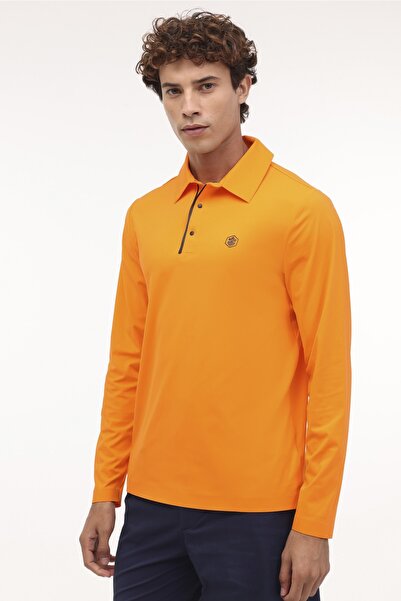 lumberjack ML TIM 16ELG1004 4FX Turuncu Erkek Uzun Kol T-Shirt