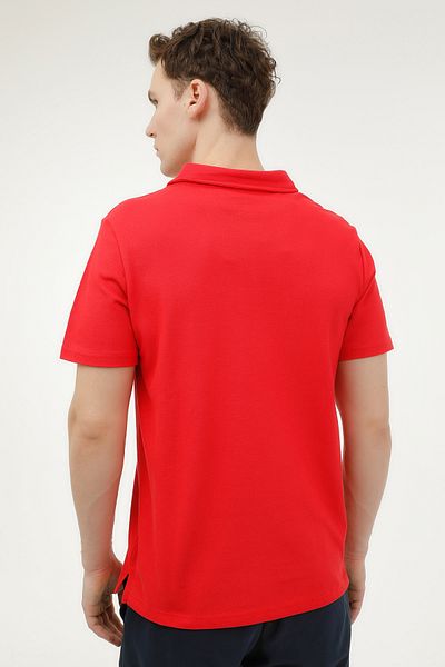 lumberjack M-CT953 BASIC P.T-SH 4FX Red Men's Short Sleeve T-Shirt