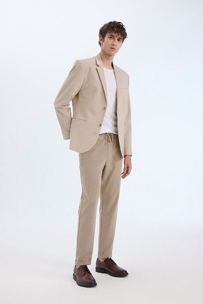 DeFacto Slim Fit Slim Fit gefütterte Blazerjacke N0503AZ25SP