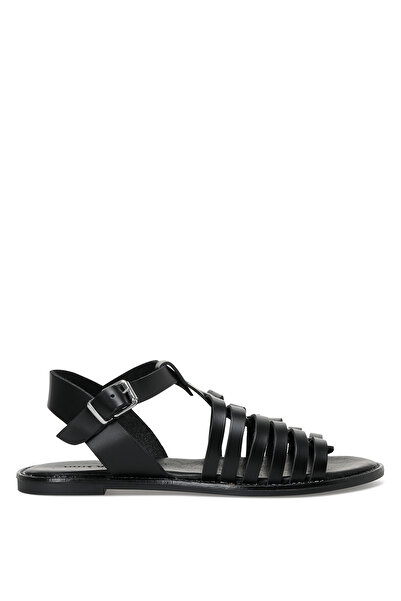 Nine West Sandale plate pentru femei Olowke 2fx negre