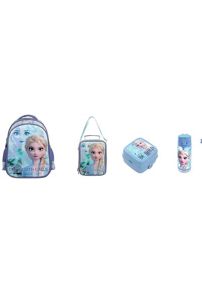 Frozen Salto the North Calls Primary School Bag Set (4 Pieces)