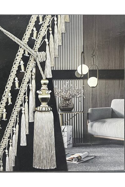 Emsal İthal perde fon bağlama aparatı antrasit kolbağı braçhol