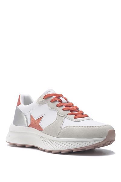 Nine West Leop 3fx Weiße Damen-Sportschuhe