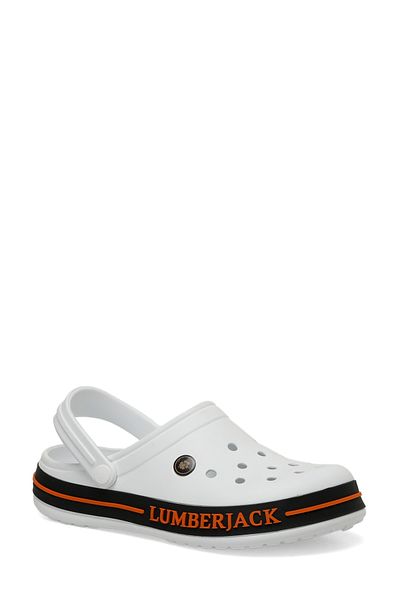 lumberjack Devon mn 4fx white men's slippers