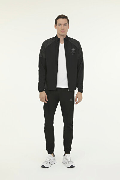 lumberjack ML FONS 18PRF50 3FX Black Men's Tracksuit Top