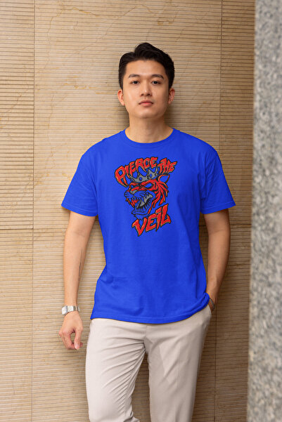 oneagılyazı Tiger Printed Oversize T-Shirt