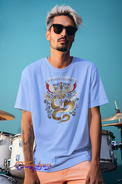 oneagılyazı Μπλουζάκι Oversize με στάμπα φιδιού