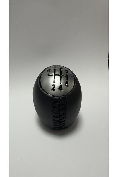 STİLİX GARAGE Renault Fluence Megane 3 Scenic 3 Black Leather Gear Shift Knob with 6 Advanced Fragrances Gift
