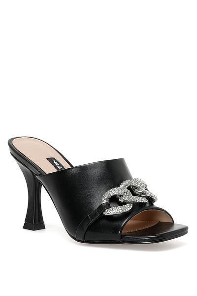 Nine West شبشب نسائي أسود من Berne 2pr