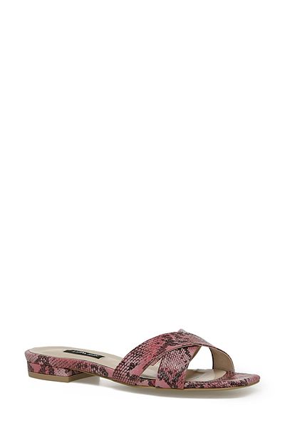 Nine West ALLENA2 3FX - Kapcie damskie w kolorze fuksji