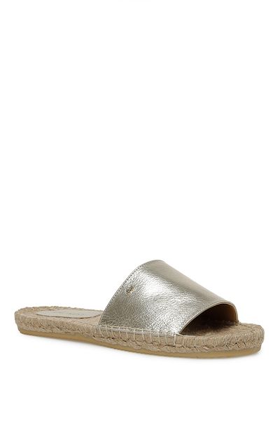 Nine West Joju 3Fx Złote Kapcie Damskie